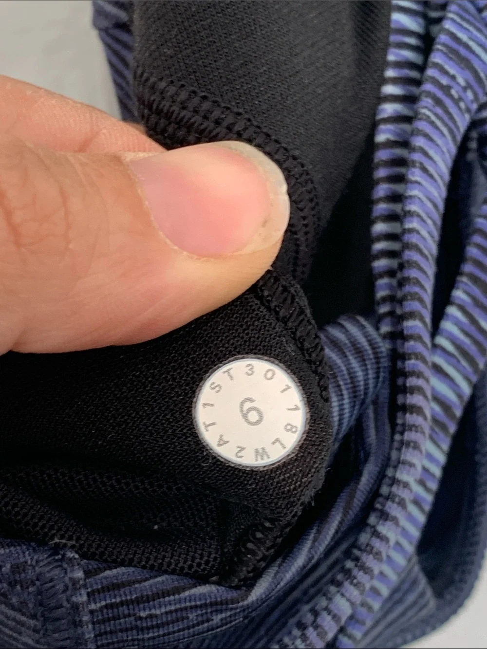 Lululemon Slide with Me Dark Blue High-Neck Strappy Sports Bra